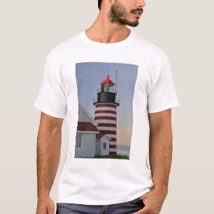 Verenigde Staten, Maine, Lubec. West Quoddy Head L T-shirt