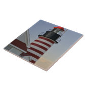 Verenigde Staten, Maine, Lubec. West Quoddy Head L Tegeltje (Zijkant)