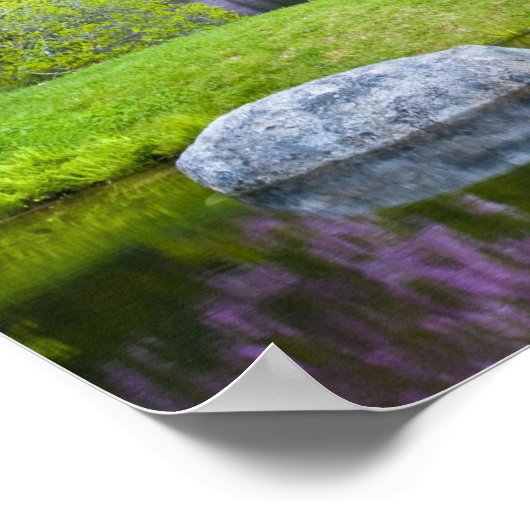 Verenigde Staten, Maine, Noordoost Harbour. Uitzic Poster (Hoek)