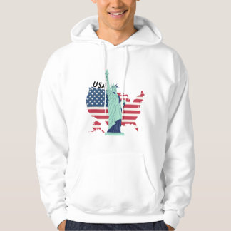 Verenigde Staten Mannen Hoodie