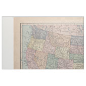 Verenigde Staten Map Fabric Stof (Fat Quarter)