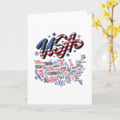 Verenigde Staten Map Verenigde Staten Amerika Kaart (Gele Bloem)