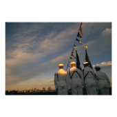 Verenigde Staten, Massachusettes, Boston. US Navy Foto Afdruk (Voorkant)