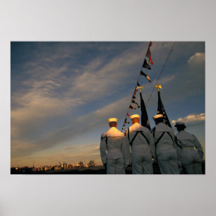 Verenigde Staten, Massachusettes, Boston. US Navy Poster