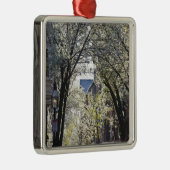 Verenigde Staten, Massachusetts, Boston, Beacon Hi Metalen Ornament (Rechts)