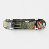 Verenigde Staten, Massachusetts, Boston, Beacon Hi Persoonlijk Skateboard (Horizontaal)