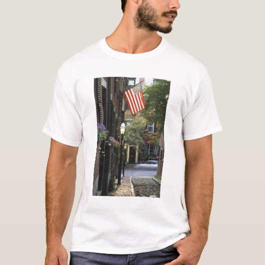 Verenigde Staten, Massachusetts, Boston, Beacon Hi T-shirt (Voorkant)