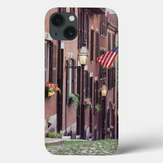 Verenigde Staten, Massachusetts, Boston, Houses Al Case-Mate iPhone Case (Achterkant)