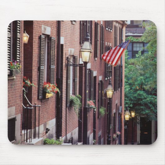 Verenigde Staten, Massachusetts, Boston, Houses Al Muismat (Voorkant)