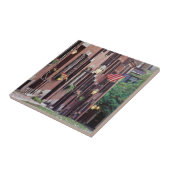 Verenigde Staten, Massachusetts, Boston, Houses Al Tegeltje (Zijkant)