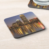 Verenigde Staten, Massachusetts, Boston skyline bi Drankjes Onderzetter (Linkerzijde)