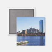 Verenigde Staten, Massachusetts, Boston skyline Magneet (Voorkant / Achterkant)