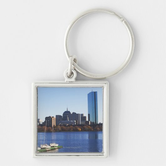 Verenigde Staten, Massachusetts, Boston skyline Sleutelhanger (Voorkant)