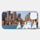 Verenigde Staten, Massachusetts. Boston Waterfront Case-Mate iPhone Case (Achterkant (horizontaal))