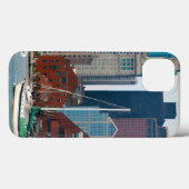 Verenigde Staten, Massachusetts. Boston Waterfront Case-Mate iPhone Case (Achterkant (horizontaal))