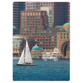 Verenigde Staten, Massachusetts. Boston Waterfront Klembord (Achterkant)
