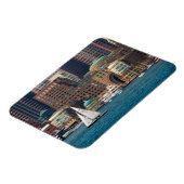 Verenigde Staten, Massachusetts. Boston Waterfront Magneet (Linkerzijde)