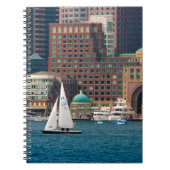 Verenigde Staten, Massachusetts. Boston Waterfront Notitieboek (Voorkant)