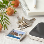 Verenigde Staten, Massachusetts. Boston Waterfront Sleutelhanger (Zijkant)