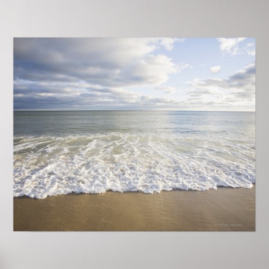 Verenigde Staten, Massachusetts, Empty strand Poster (Voorkant)