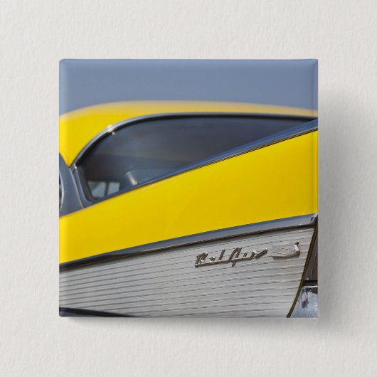 Verenigde Staten, Massachusetts, Gloucester. Detai Vierkante Button 5,1 Cm (Voorkant)