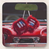 Verenigde Staten, Massachusetts, Gloucester. Fuzzy Bier Onderzetter (Voorkant)