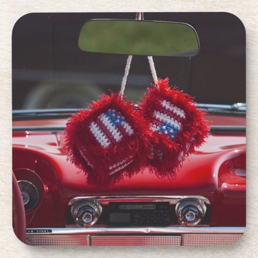 Verenigde Staten, Massachusetts, Gloucester. Fuzzy Bier Onderzetter (Voorkant)