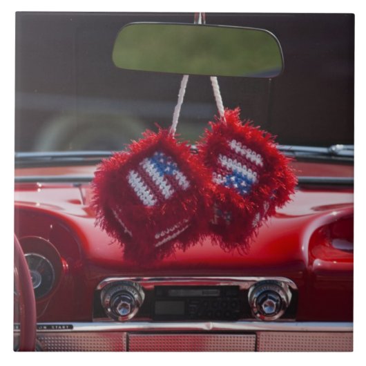 Verenigde Staten, Massachusetts, Gloucester. Fuzzy Tegeltje (Voorkant)