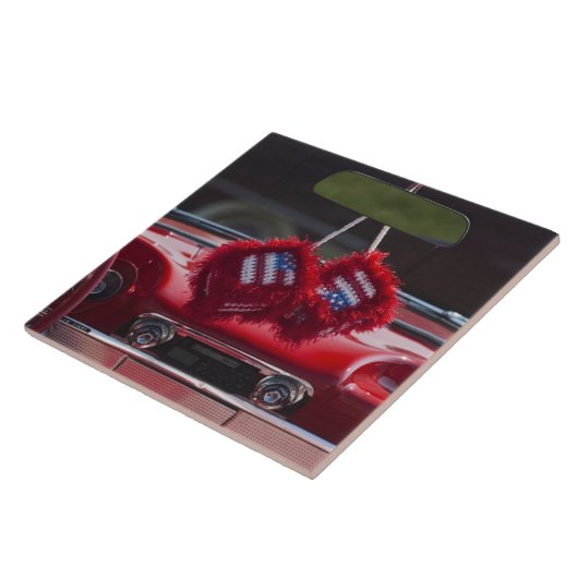 Verenigde Staten, Massachusetts, Gloucester. Fuzzy Tegeltje (Zijkant)