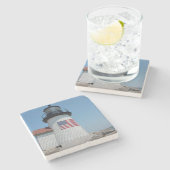 Verenigde Staten, Massachusetts, Nantucket. Brant Stenen Onderzetter (Zijkant)