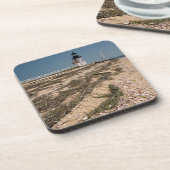 Verenigde Staten, Massachusetts, Nantucket. Shell Drankjes Onderzetter (Linkerzijde)