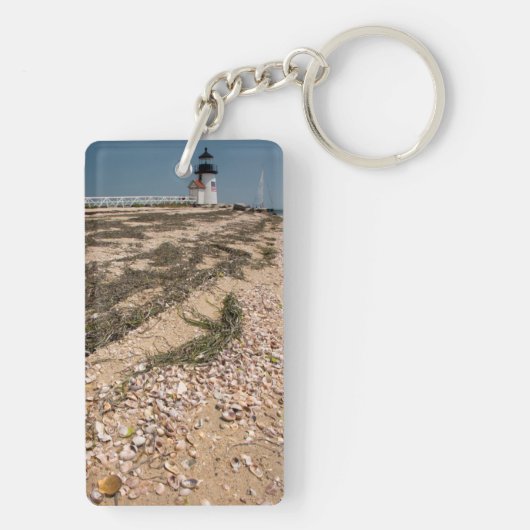 Verenigde Staten, Massachusetts, Nantucket. Shell Sleutelhanger (achterkant)