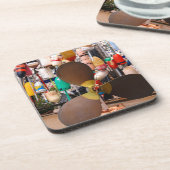 Verenigde Staten, Massachusetts. propeller en drij Drankjes Onderzetter (Linkerzijde)