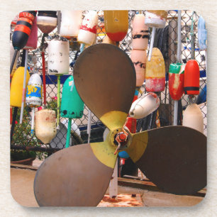 Verenigde Staten, Massachusetts. propeller en drij Drankjes Onderzetter