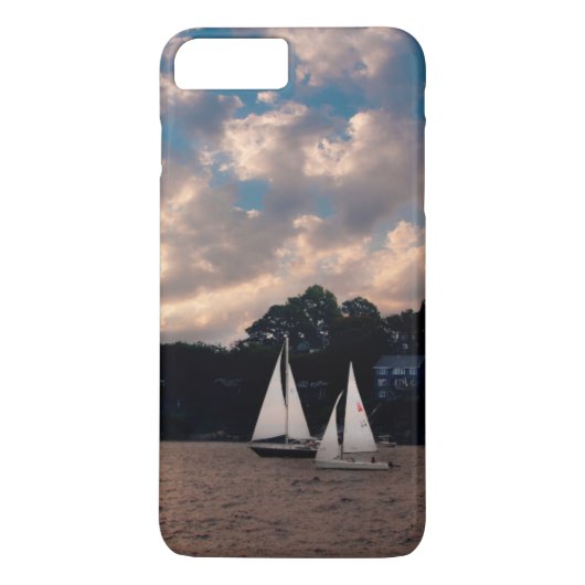 Verenigde Staten, Massachusetts. Sunset Sailing Case-Mate iPhone Case (Achterkant)