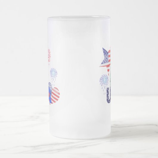 Verenigde Staten Matglas Bierpul (Center)