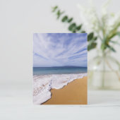 Verenigde Staten, Maui, Wailea, surf en kustlijn Briefkaart (Staand voorkant)