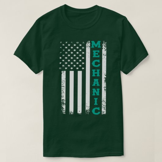 Verenigde Staten Mechanic T-shirt (Design voorkant)