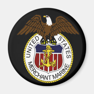 Verenigde Staten Merchant Marine Seal Sailors Magneet