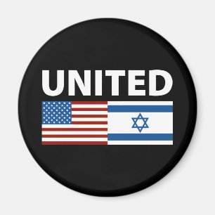 Verenigde Staten met Israël Magneet