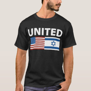 Verenigde Staten met Israël T-shirt