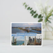 Verenigde Staten - Miami Florida - Briefkaart (Staand voorkant)