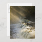 Verenigde Staten, Michigan, Bovenste schiereiland. Briefkaart (Voorkant / Achterkant)