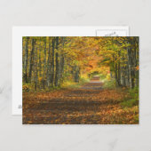 Verenigde Staten, Michigan, Bovenste schiereiland. Briefkaart (Voorkant / Achterkant)