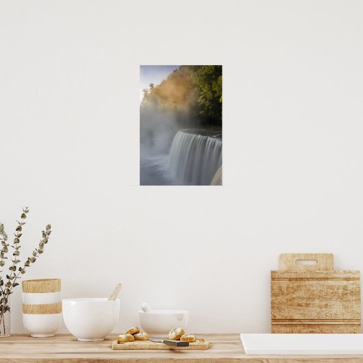 Verenigde Staten, Michigan, Bovenste schiereiland. Poster (Keuken)