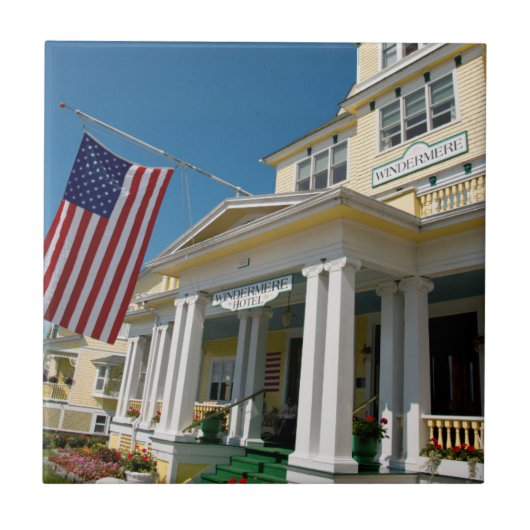 Verenigde Staten, Michigan, Mackinac Tegeltje (Voorkant)