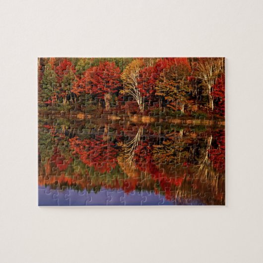 Verenigde Staten, Michigan, Upper Peninsula. Herfs Legpuzzel (Horizontaal)