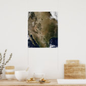 Verenigde Staten, Midden- en western Poster (Keuken)