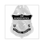 Verenigde Staten - migratie van grenspatroutoegang Rubberstempel (Afrduk)
