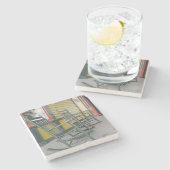 Verenigde Staten, Mississippi, Columbus Stenen Onderzetter (Zijkant)